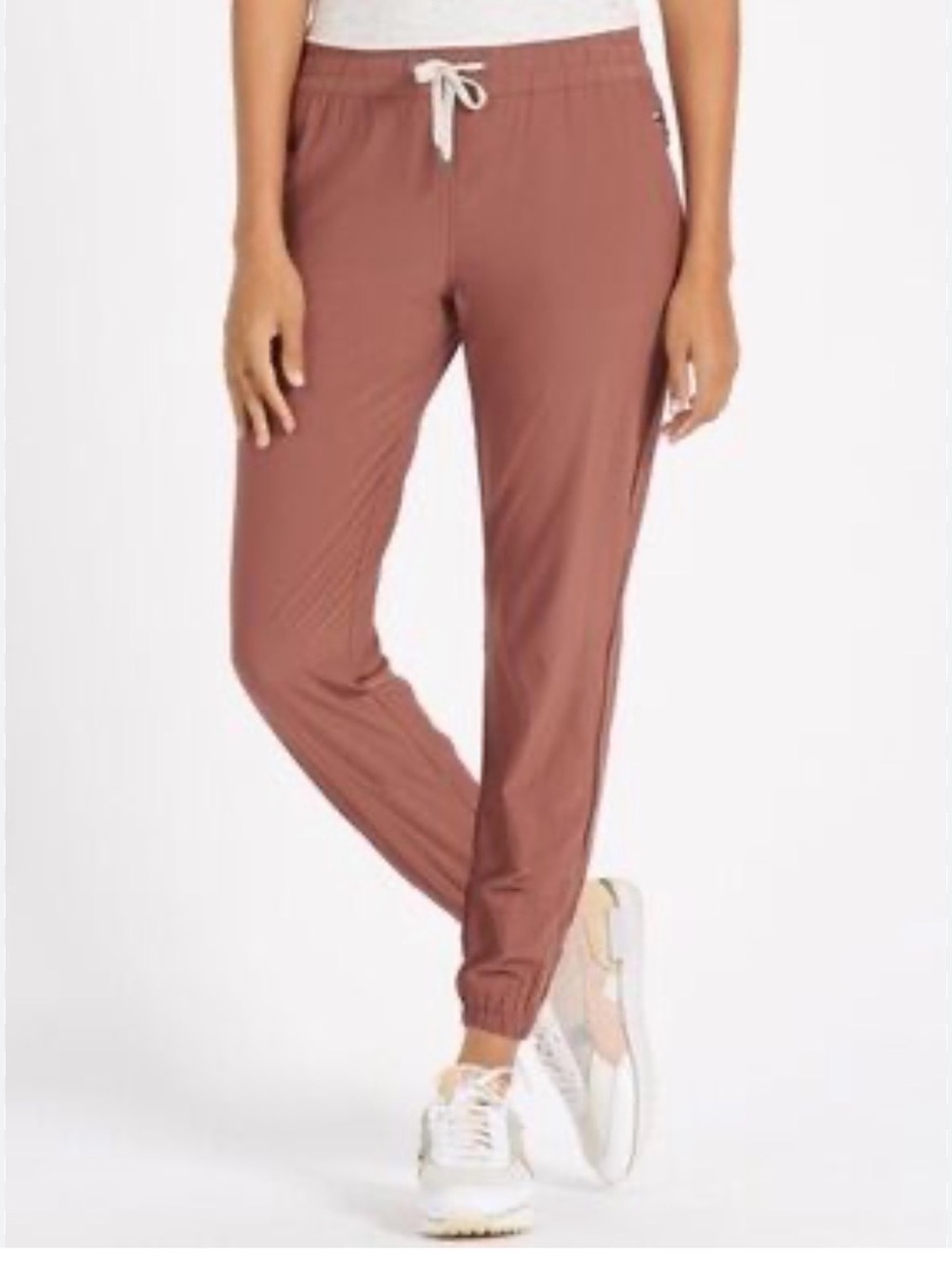 Vuori performance ankle pants Rosewood Track Joggers with Drawstring sz xl